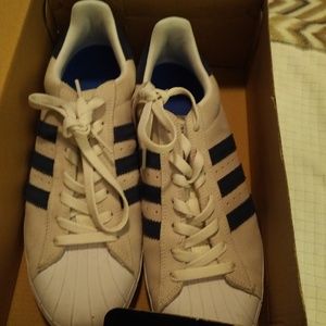Brand New Adidas Soft Shell - Blue Size 11